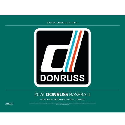 2026 Panini Donruss Baseball Hobby Box