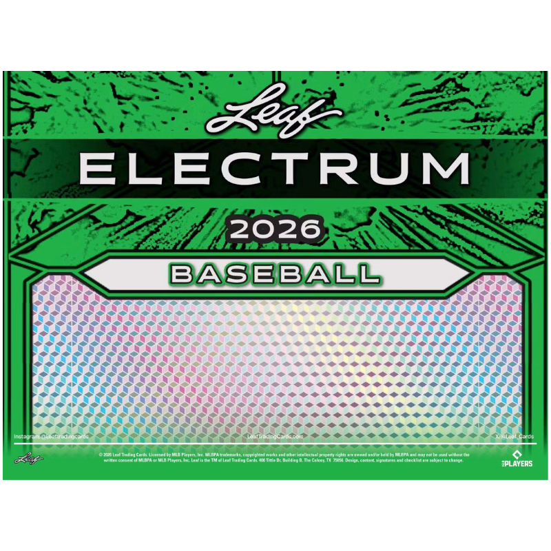 2026 Leaf Electrum Baseball Hobby Box