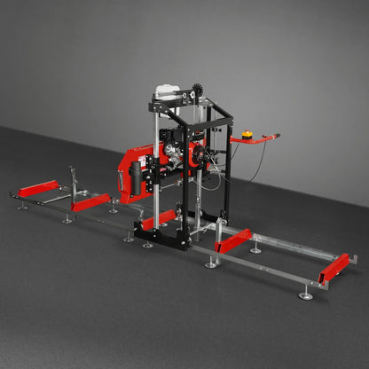 3-Point PTO Stump Grinder & 22" Portable Sawmill Bundle, SG24&SM22