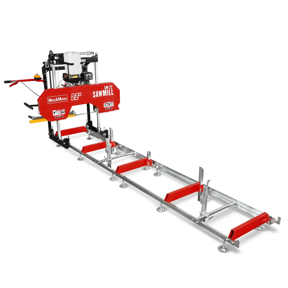 3-Point PTO Stump Grinder & 22" Portable Sawmill Bundle, SG24&SM22