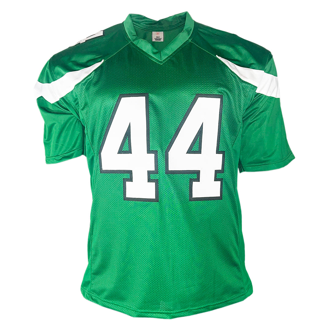 Jamien Sherwood Signed New York Green Football Jersey (Beckett)