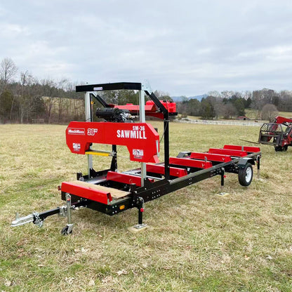 36" MAX Portable Sawmill & 8" Wood Chipper Bundle