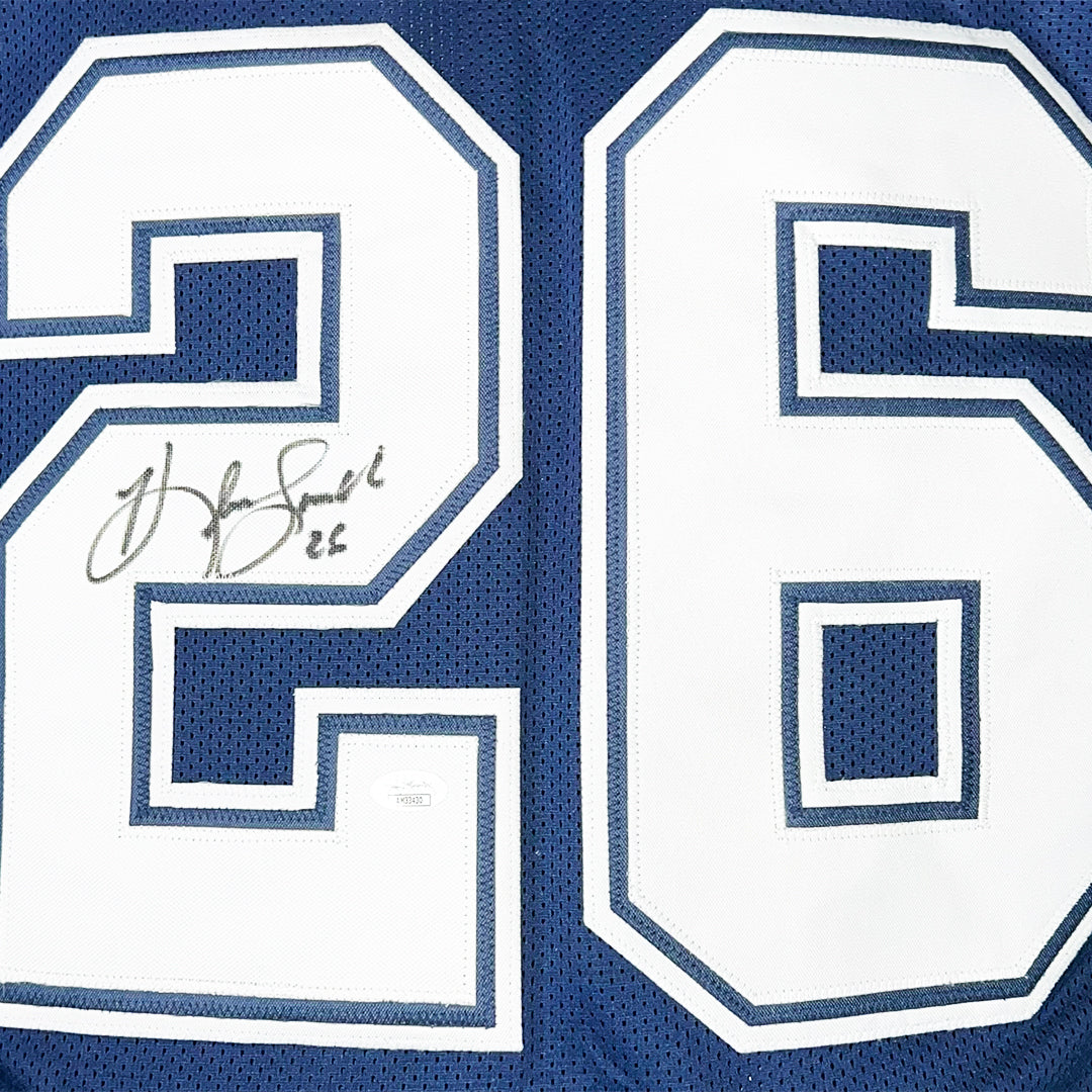 Kevin Smith Signed Dallas Navy Football Jersey (JSA)