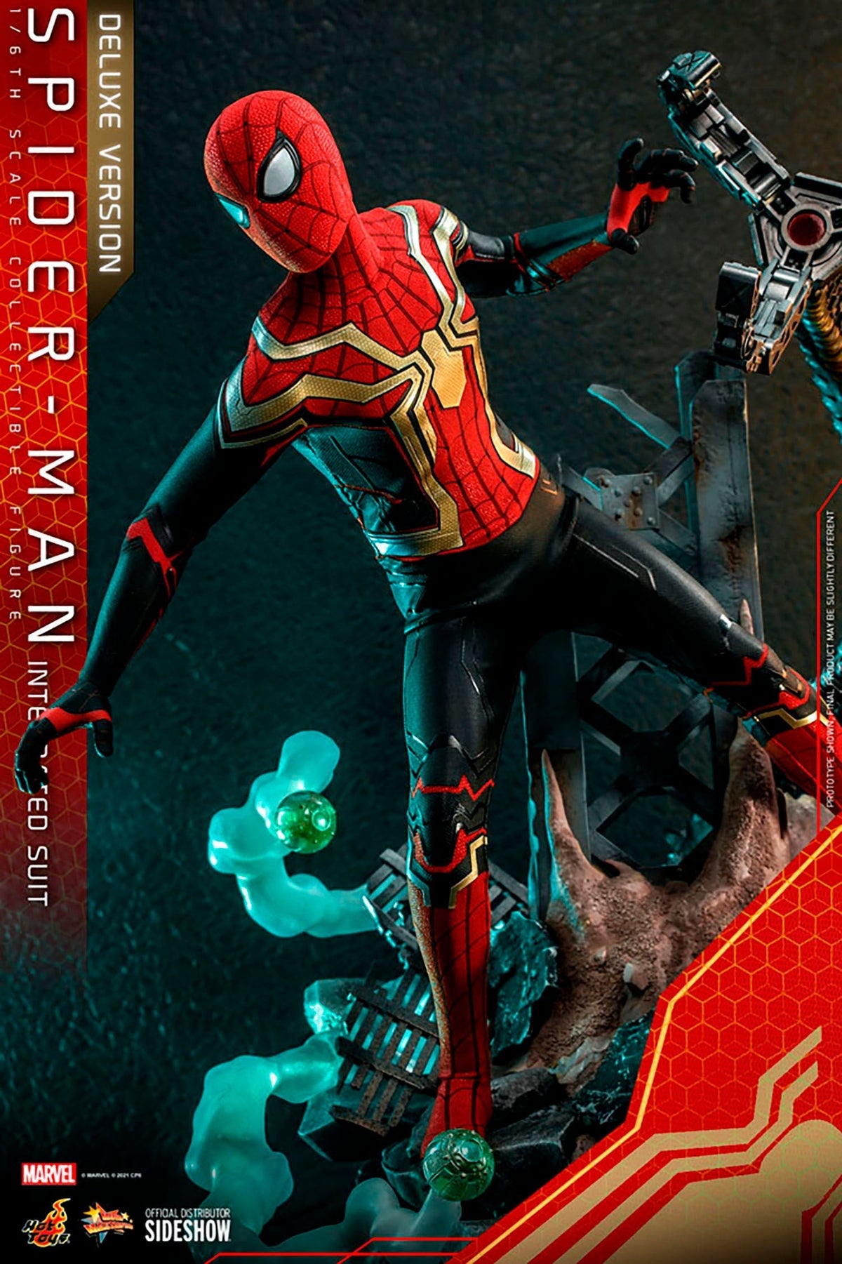 Spider-Man (Integrated Suit) Deluxe Version Sixth Scale Figure