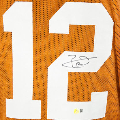 Earl Thomas Signed Texas College Orange Football Jersey (JSA)