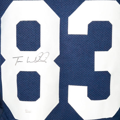 Terrance Williams Signed Dallas Thanksgiving Football Jersey (JSA)