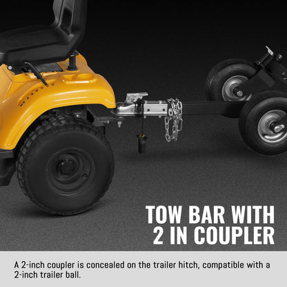 3-Point PTO Stump Grinder & 8 inch ZONSEN E-Start 1000cc 35hp Gas Powered Wood Chipper Bundle, SG24 & B200