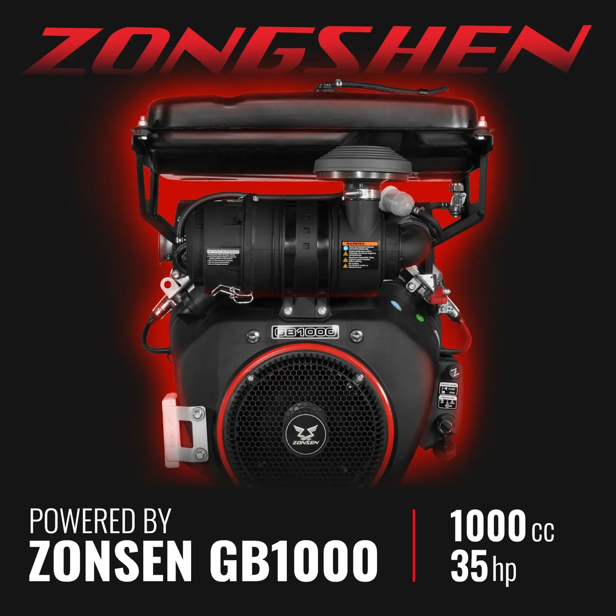 3-Point PTO Stump Grinder & 8 inch ZONSEN E-Start 1000cc 35hp Gas Powered Wood Chipper Bundle, SG24 & B200