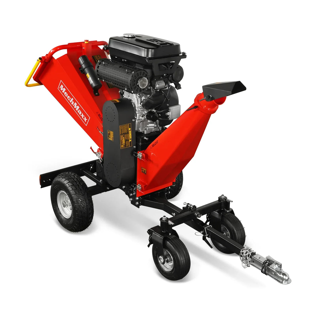 3-Point PTO Stump Grinder & 8 inch ZONSEN E-Start 1000cc 35hp Gas Powered Wood Chipper Bundle, SG24 & B200