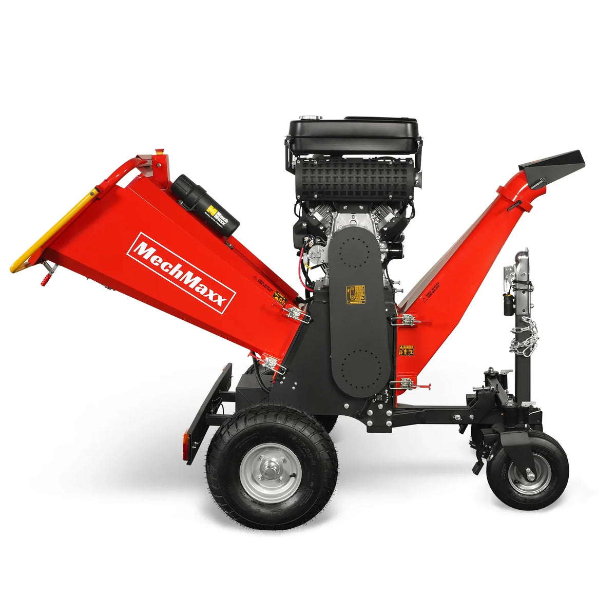 3-Point PTO Stump Grinder & 8 inch ZONSEN E-Start 1000cc 35hp Gas Powered Wood Chipper Bundle, SG24 & B200