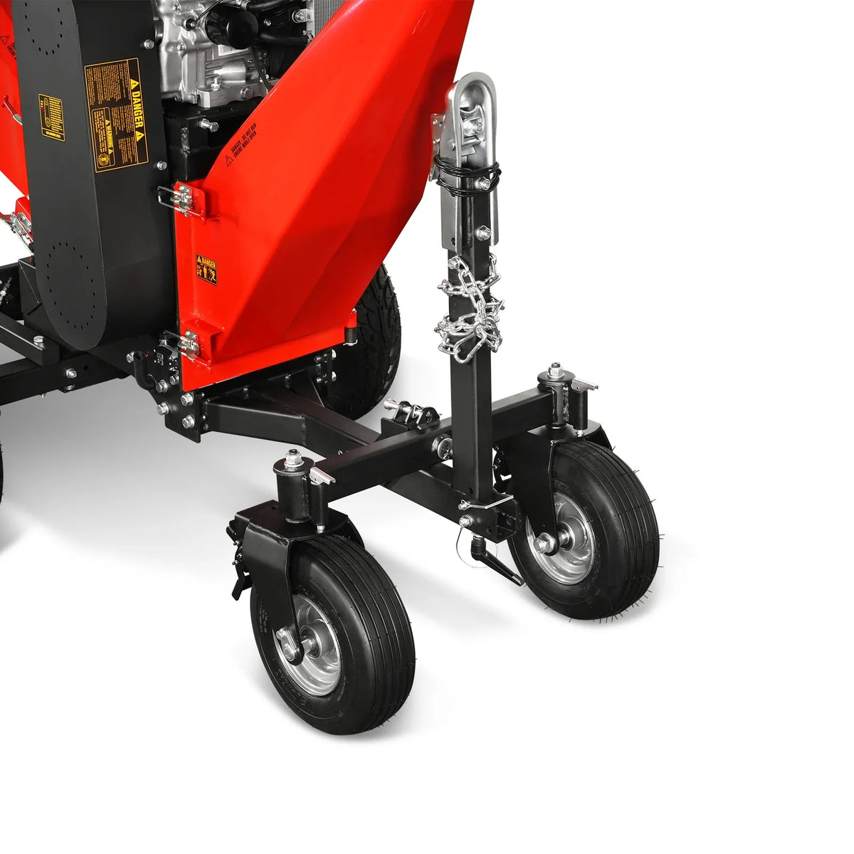 3-Point PTO Stump Grinder & 8 inch ZONSEN E-Start 1000cc 35hp Gas Powered Wood Chipper Bundle, SG24 & B200