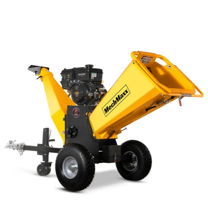 6 inch E-start B&S VANGUARD 408cc 14hp Gasoline Engine Powered Drum Wood Chipper,   P4206