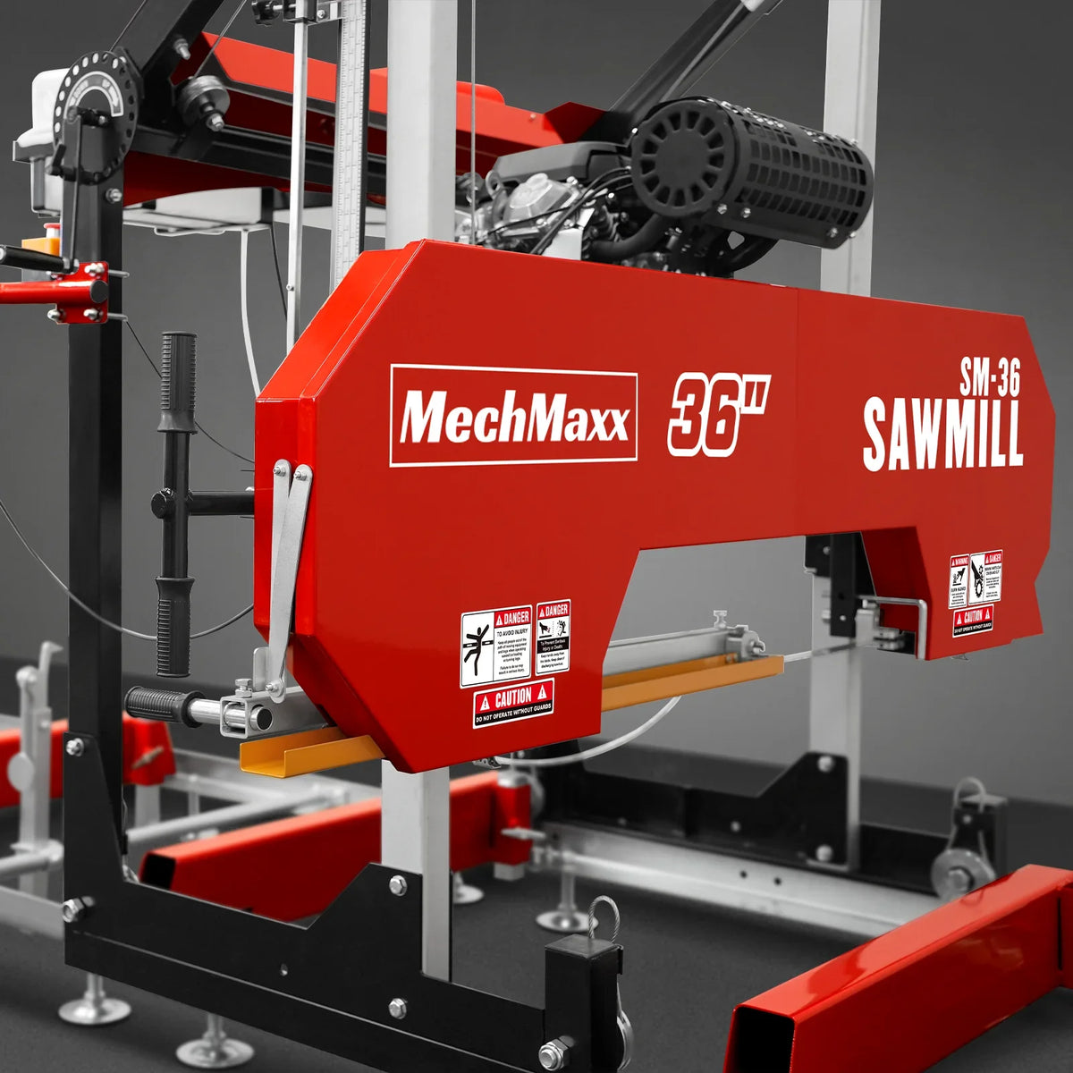 36" MAX Portable Sawmill & 8" Wood Chipper Bundle