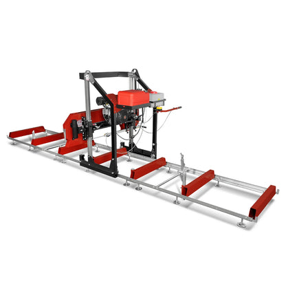 36" MAX Portable Sawmill & 8" Wood Chipper Bundle