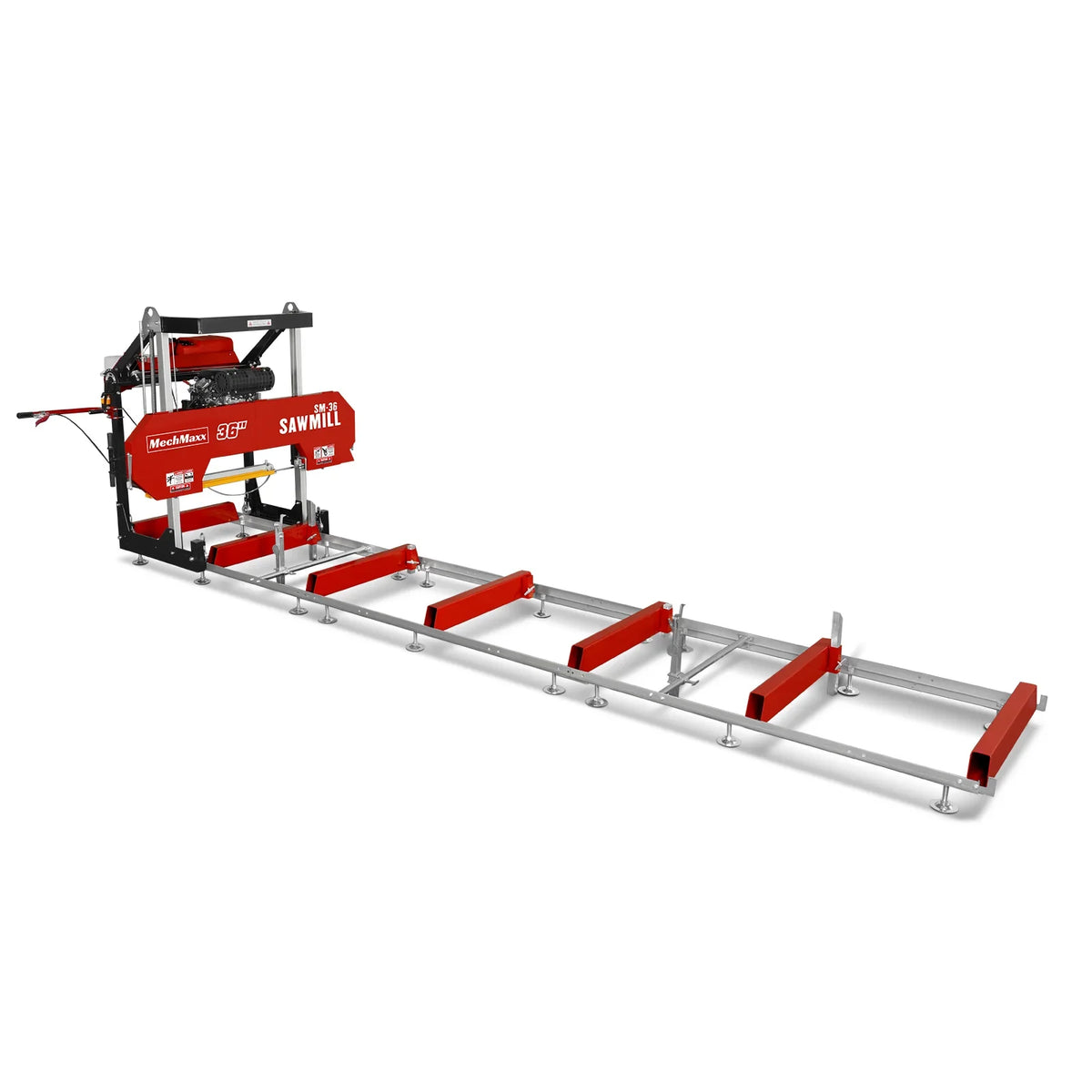 36" MAX Portable Sawmill & 8" Wood Chipper Bundle