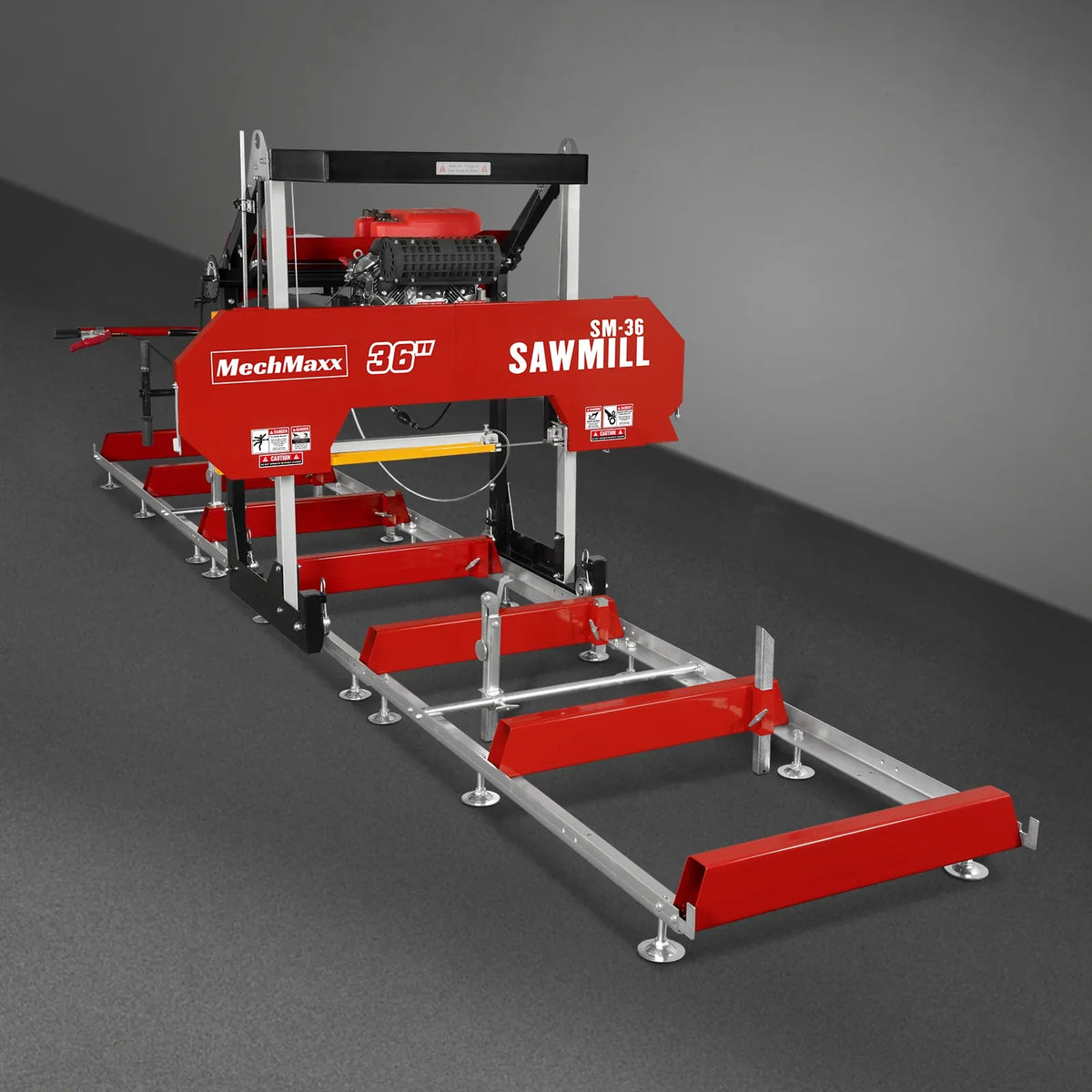 36" MAX Portable Sawmill & 8" Wood Chipper Bundle