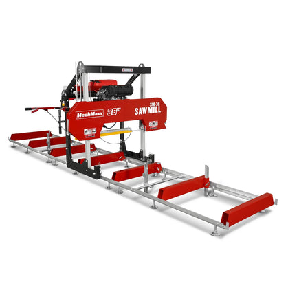 36" MAX Portable Sawmill & 8" Wood Chipper Bundle
